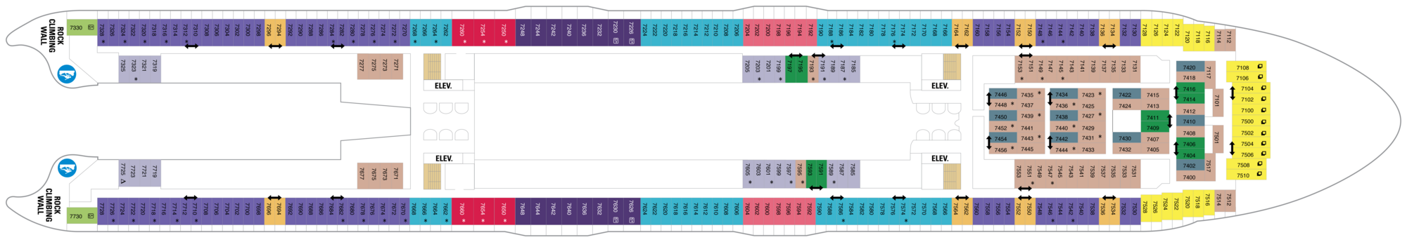 Deck 7 plan